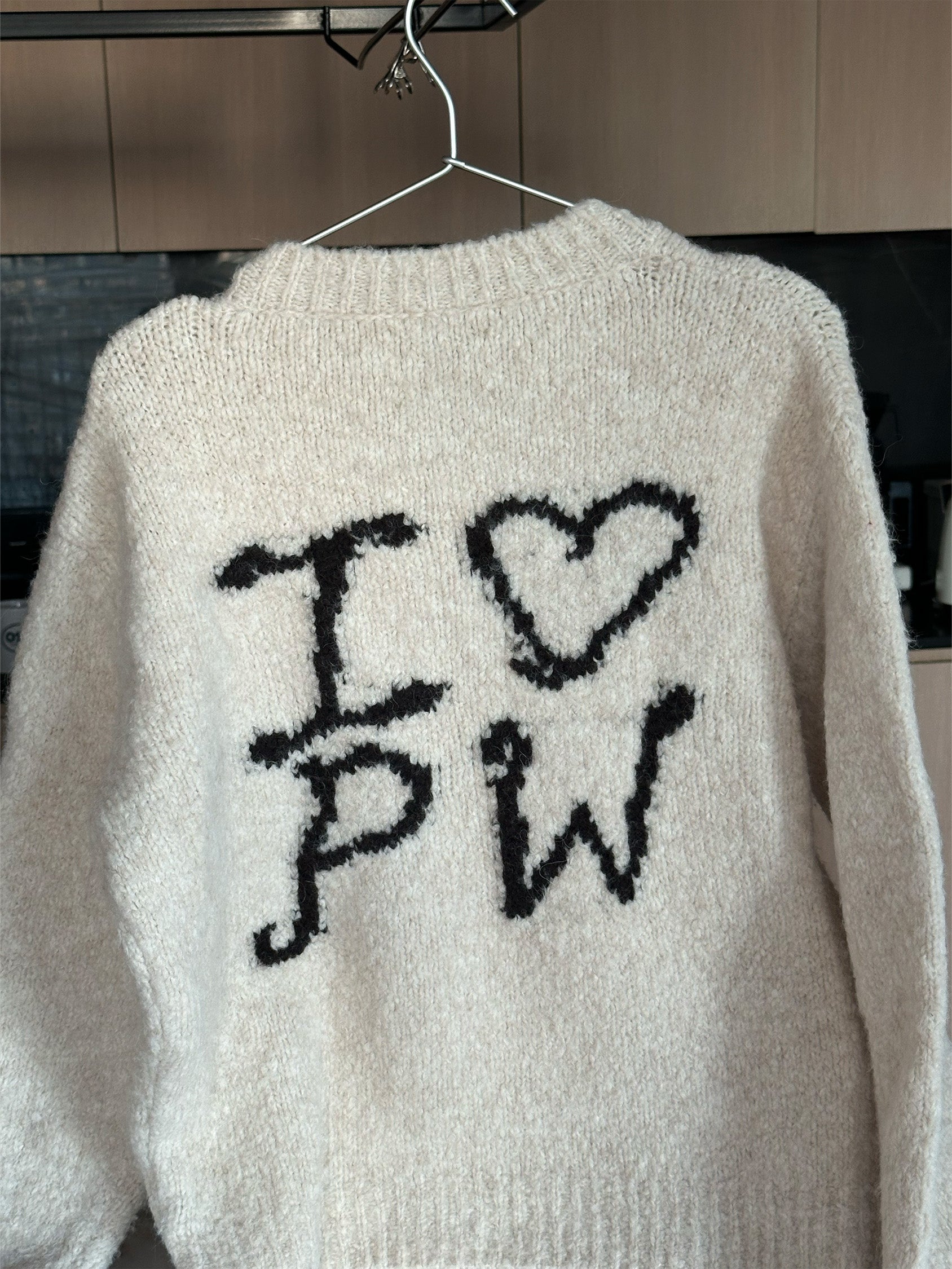 Paloma Wool Cream Graphic Sweater