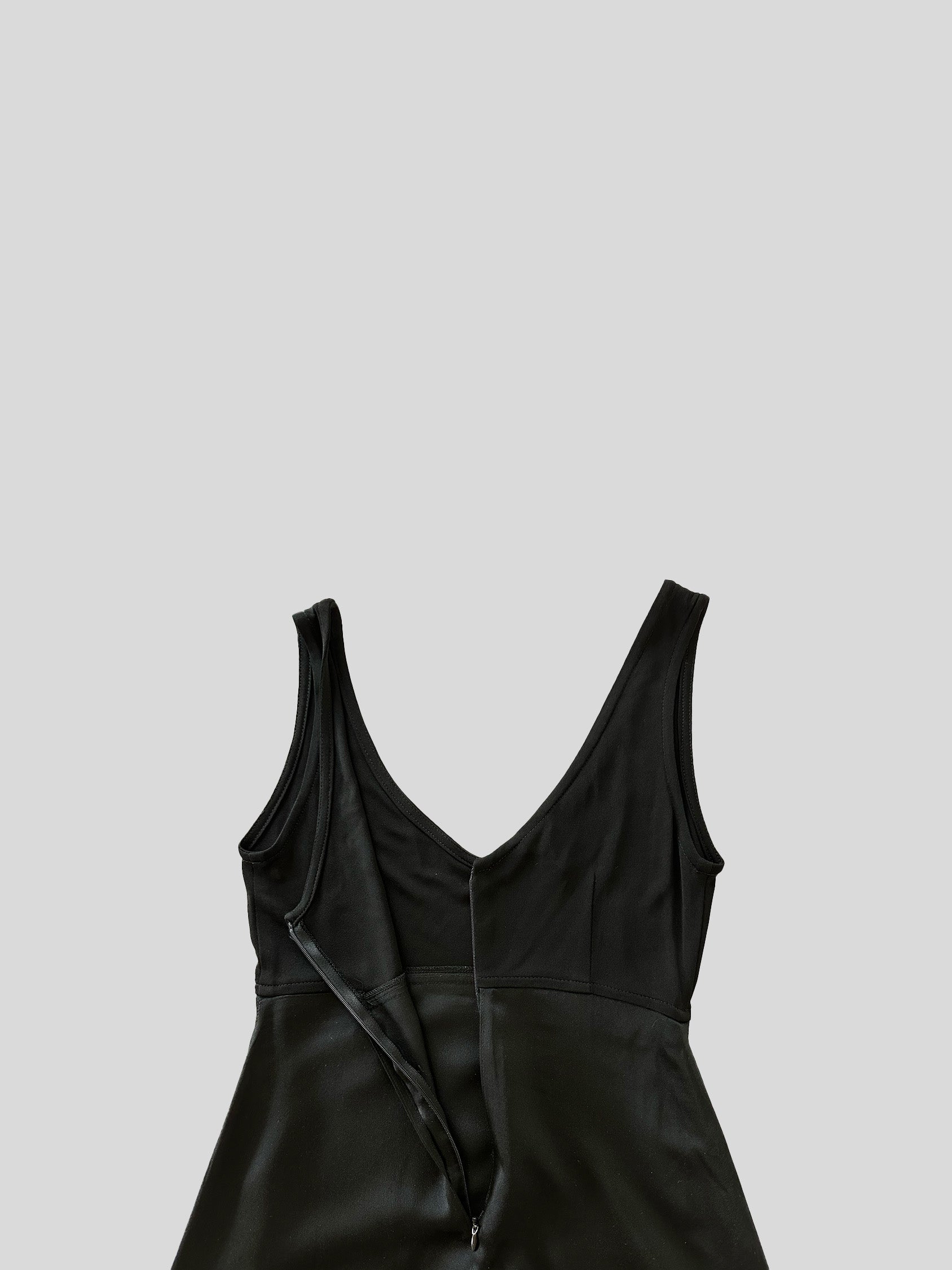 90s Silk Skater Dress